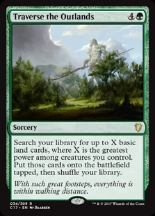Traverse the Outlands Commander 2017